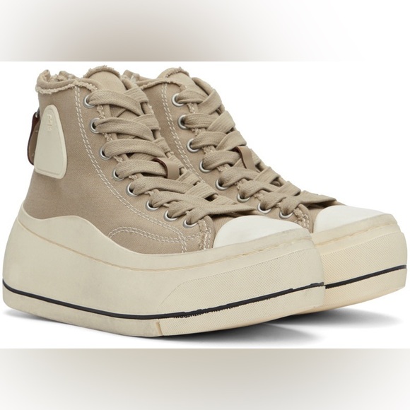 R13 Kurt Sneaker Khaki - Picture 1 of 8